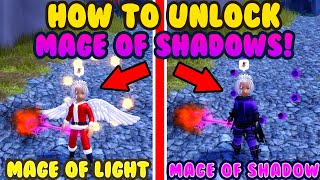 HOW TO UNLOCK MAGE OF SHADOW IN WORLD ZERO roblox [upl. by Atlante1]