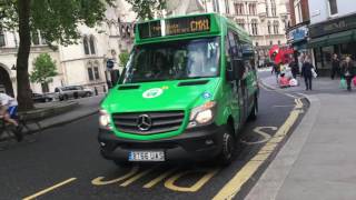 CMX1  Citymapper Popup bus route  Our Travel Adventures [upl. by Manton]