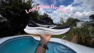 Saucony Endorphin Speed 4  Long Run Review [upl. by Eisenberg]