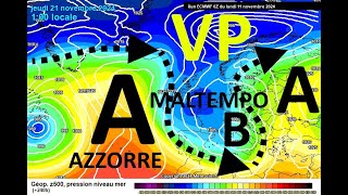 METEO  VIA VAI CONTINUO DI STRUTTURE BARICHE DEPRESSIONARIE NEL MEDITERRANEO DOVE COLPIRANNO [upl. by Enelear]