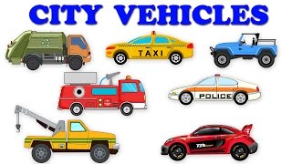 City Vehicles  Street Vehicles  Unboxing Cars [upl. by Enivid]