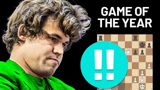 A Carlsen Game So Good The Gods Want It Back [upl. by Arela115]