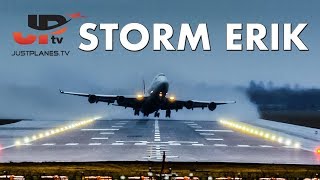 STORM ERIK  Bad Weather in London by JPTV [upl. by Niret]