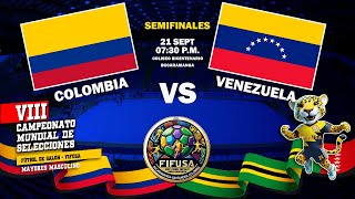 MUNDIAL FIFUSA BUCARAMANGA 2024  COLOMBIA VS VENEZUELA [upl. by Beach]