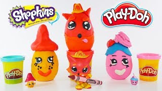 DCTC Amy Jo Opens Play Doh Surprise Eggs Shopkins Kidrobot Toys  The Amy Jo Show DCTC [upl. by Artinek]