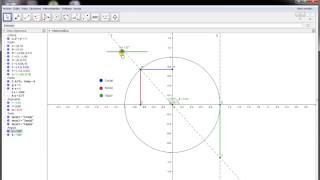 REPRESENTACIÓN GEOMÉTRICA DEL SENO COSENO Y TANGENTE DE UN ÁNGULO [upl. by Queena]