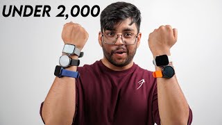 Top 5 best smartwatch under 2000 in 2024  best smartwatches under 2000 in 2024 [upl. by Auerbach]