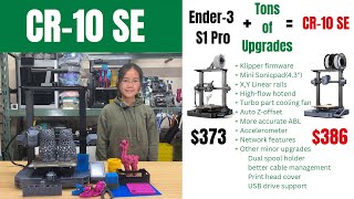 Creality CR10 SE An Ender3 S1 Pro wtons of upgrades for almost the same price Klipper Auto Z [upl. by Yht]