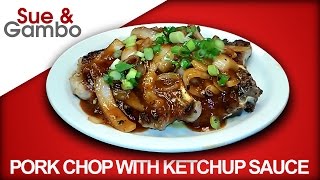 How to Make Pork Chop with Ketchup Sauce [upl. by Lybis]