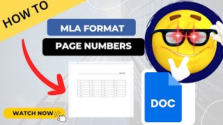 How to Add Page Numbers in Google Docs MLA Format [upl. by Kristin]