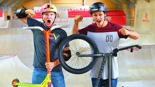 PRO SCOOTER VS PRO BMX ULTIMATE BATTLE [upl. by Bower810]