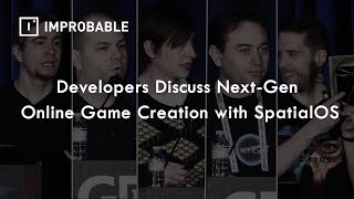 Improbable  GDC 17  SpatialOS developers talk on stage [upl. by Seedman502]