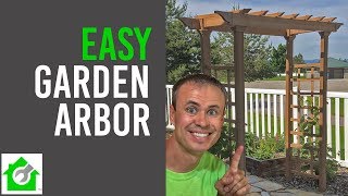 How to Install a Garden Arbor [upl. by Chernow715]