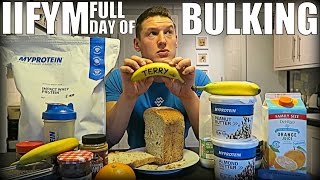 IIFYM Full Day of Eating Bulking 247 [upl. by Freyah]