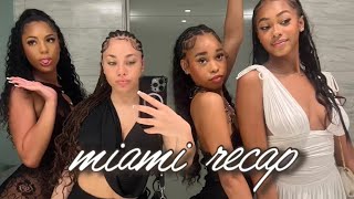 miami spring break recap vlog [upl. by Sivat]