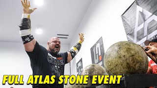 Tom Stoltman and the 602Lb Atlas Stone  Rogue Record Breakers 2020 [upl. by Aketal220]