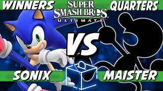 Coinbox IRL  Sonix Sonic vs Maister GaW Winners Quarters  Smash Ultimate [upl. by Eloise]