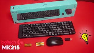 Logitech MK215 Wireless Keyboard amp Mouse Combo Review Best Logitech Wireless Keyboard amp Mouse Combo [upl. by Larry753]