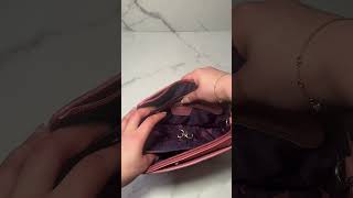 Unboxing of Anuschkas Triple Compartment Crossbody amp Three Fold Wallet [upl. by Noffets]