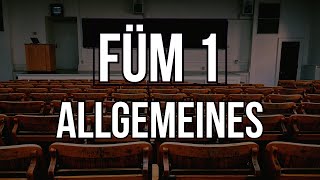 Allgemein  FÜM 1  Hehenberger Rechtskurse [upl. by Daniell191]