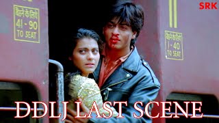 DDLJ Last Train Scene  Raj And Simran Best Love Story [upl. by Nohsid139]