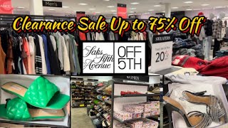 SHOP NOW  SAKS OFF 5TH WHERE OFF IS ALWAYS IN TAKE UP TO 75 OFF ON CLOTHING SHOES amp MORE [upl. by Shulem209]