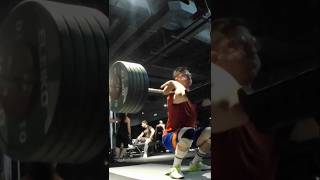 Front squat 145 kg BW 71 kg [upl. by Yorztif313]