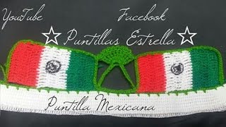 puntilla de bandera mexicana 🇲🇽🇲🇽 [upl. by Marietta]