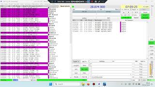 10m FT8 test dipole vertical 0702 UTC 2024 [upl. by Trubow501]