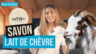 Savon au lait de chèvre le secret contre les boutons  Analyse composition skincare DermatoDrey [upl. by Yarled]