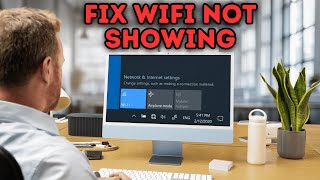 How to Fix WiFi Not Showing in Settings On Windows 1110 [upl. by Thacker]