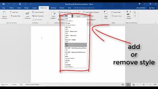 How to Add Bibliography Style Vancouver IEEE Reference Harvard to Microsoft Word Last Update [upl. by Nirehtac554]