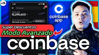 Cómo funciona el modo de Trading AVANZADO de Coinbase  Pagar menos comisiones en Coinbase [upl. by Web]