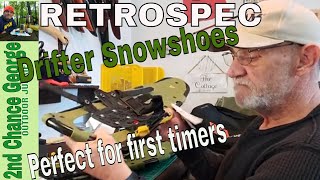 Retrospec Drifter 2530 inch Snowshoes  Perfect for the novice snow trudger [upl. by Earla383]