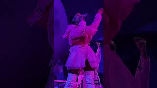 ariana grande SANGING in her song 7 rings live  arianagrande shorts [upl. by Yerg]