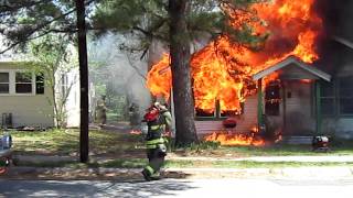 Paris Texas Structure fire [upl. by Greta342]