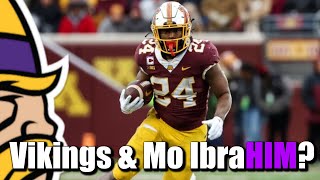 Minnesota Vikings Have quotKicked the Tiresquot on RB Mohamed Ibrahim 👀👀👀 [upl. by Swarts]