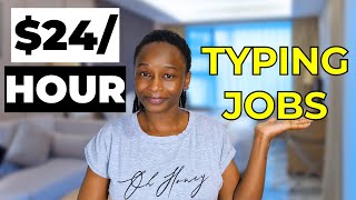 Earn 575Month 5 Typing jobs for beginners worldwide  Transcription jobs online [upl. by Modnar615]