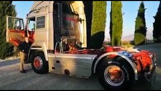 Iveco turbostar 19048 sound elaborato con cambio fuller in accelerazione [upl. by Cattier71]