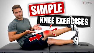 8 Simple Exercises For Massive Knee Pain Relief [upl. by Ahsaercal]