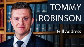 Tommy Robinson  Full Address  Oxford Union [upl. by Selig]