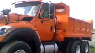 2011 International WorkStar MaxxForce Diesel Dump Truck Walkaround amp Review [upl. by Lipinski]