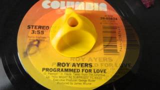 ROY AYERS  PROGRAMMED FOR LOVE  7quot REMIX [upl. by Anrak567]