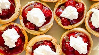 Mini Cherry Pie Recipe [upl. by Bach945]