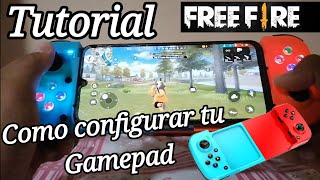 Tutorial paso a paso para configurar tu Gamepad en Free Fire al 100 Gamepad D3 [upl. by Power]