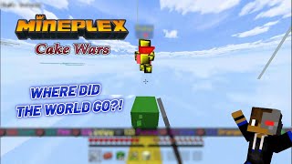 Minecraft  Mineplex Cake Wars 98  THE WORLD KEEPS DISAPPEARING [upl. by Enalb]