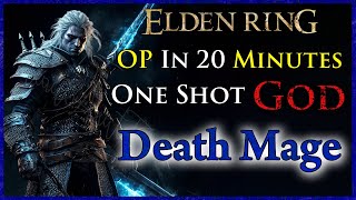 OP Early Mage One Shot God  Best Elden Ring Early Mage Start w Deaths Poker 9 [upl. by Little]