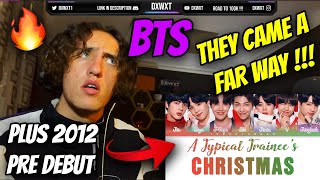 South African Reacts To BTS 방탄소년단  A Typical Trainee’s Christmas  BTS As Background Dancers [upl. by Kursh]