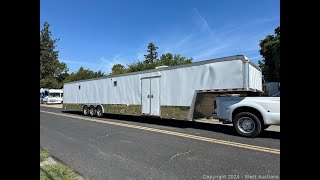 Lot C0106 2009 United Trailers Super Hauler [upl. by Htebaras]