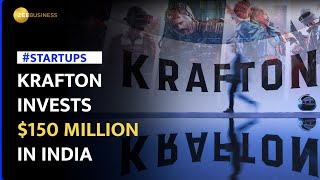 Krafton to invest 150 million in Indian startups to boost gaming tech and content industries [upl. by Orfield]